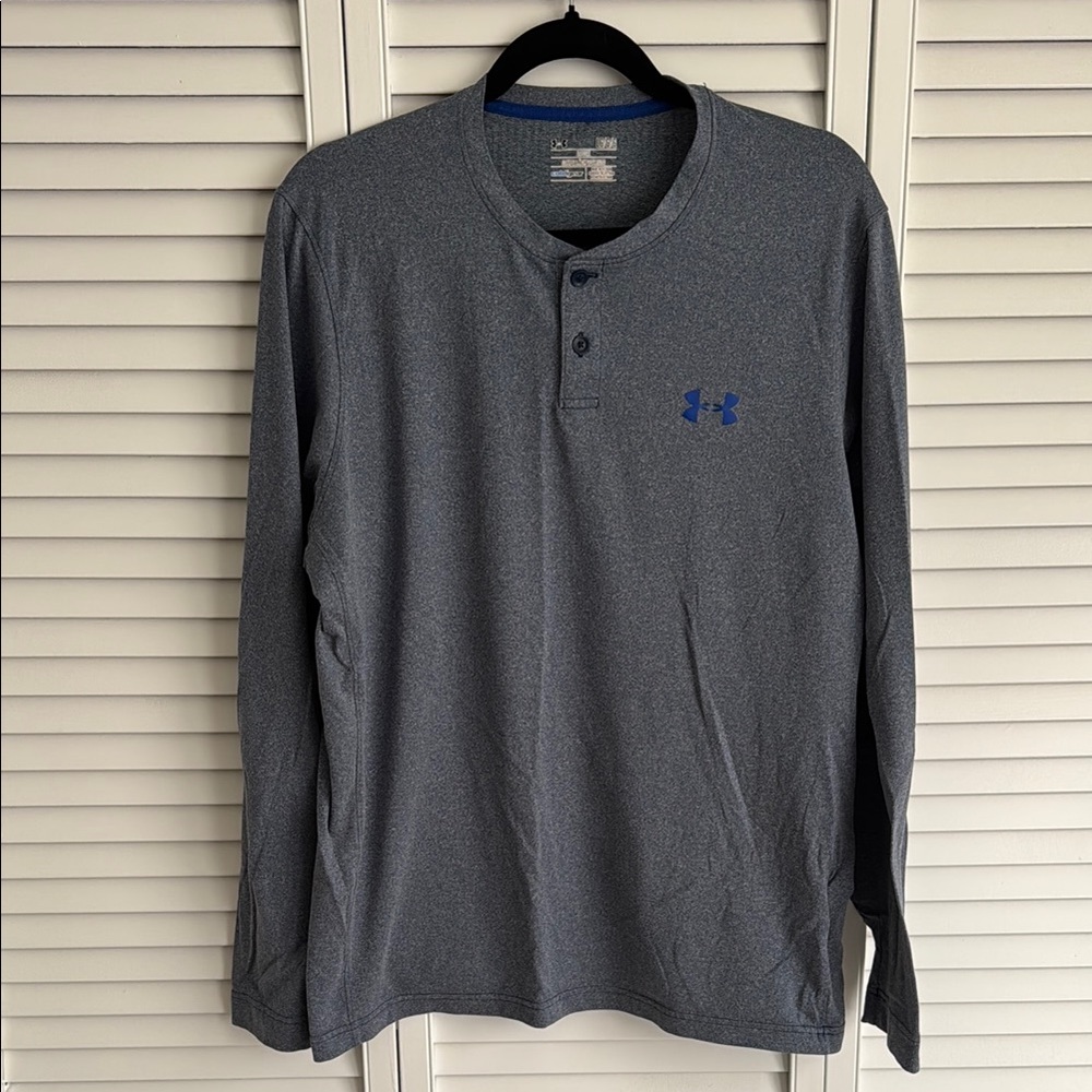 Under Armour Men's Gray Long Sleeve Shirt